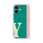 プレミアムパネル with MagSafe［ オリジナル - initial color line - Y green ］