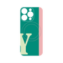 プレミアムパネル with MagSafe［ オリジナル - initial color line - Y green ］