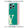 プレミアムパネル with MagSafe［ オリジナル - initial color line - Y green ］