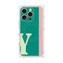 プレミアムパネル with MagSafe［ オリジナル - initial color line - Y green ］