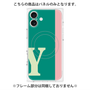 プレミアムパネル with MagSafe［ オリジナル - initial color line - Y green ］