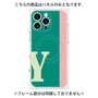 プレミアムパネル with MagSafe［ オリジナル - initial color line - Y green ］