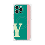 プレミアムパネル with MagSafe［ オリジナル - initial color line - Y green ］