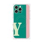 プレミアムパネル with MagSafe［ オリジナル - initial color line - Y green ］