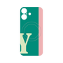 プレミアムパネル with MagSafe［ オリジナル - initial color line - Y green ］