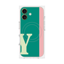 プレミアムパネル with MagSafe［ オリジナル - initial color line - Y green ］