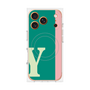 プレミアムパネル with MagSafe［ オリジナル - initial color line - Y green ］
