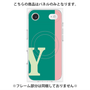 プレミアムパネル with MagSafe［ オリジナル - initial color line - Y green ］