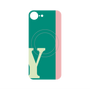 プレミアムパネル with MagSafe［ オリジナル - initial color line - Y green ］