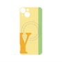 プレミアムパネル with MagSafe［ オリジナル - initial color line - Y yellow ］