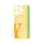 プレミアムパネル with MagSafe［ オリジナル - initial color line - Y yellow ］