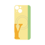プレミアムパネル with MagSafe［ オリジナル - initial color line - Y yellow ］