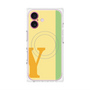 プレミアムパネル with MagSafe［ オリジナル - initial color line - Y yellow ］