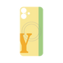 プレミアムパネル with MagSafe［ オリジナル - initial color line - Y yellow ］