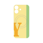 プレミアムパネル with MagSafe［ オリジナル - initial color line - Y yellow ］