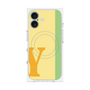 プレミアムパネル with MagSafe［ オリジナル - initial color line - Y yellow ］