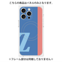 プレミアムパネル with MagSafe［ オリジナル - initial color line - Z blue ］