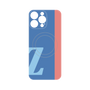 プレミアムパネル with MagSafe［ オリジナル - initial color line - Z blue ］