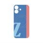 プレミアムパネル with MagSafe［ オリジナル - initial color line - Z blue ］