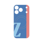 プレミアムパネル with MagSafe［ オリジナル - initial color line - Z blue ］