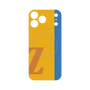 プレミアムパネル with MagSafe［ オリジナル - initial color line - Z orange ］