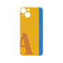 プレミアムパネル with MagSafe［ オリジナル - initial color line - A orange ］