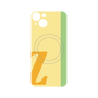 プレミアムパネル with MagSafe［ オリジナル - initial color line - Z yellow ］