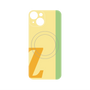プレミアムパネル with MagSafe［ オリジナル - initial color line - Z yellow ］
