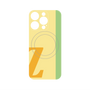 プレミアムパネル with MagSafe［ オリジナル - initial color line - Z yellow ］