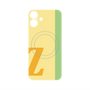 プレミアムパネル with MagSafe［ オリジナル - initial color line - Z yellow ］