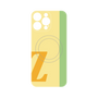 プレミアムパネル with MagSafe［ オリジナル - initial color line - Z yellow ］