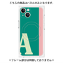 プレミアムパネル with MagSafe［ オリジナル - initial color line - A green ］