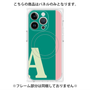 プレミアムパネル with MagSafe［ オリジナル - initial color line - A green ］