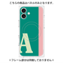 プレミアムパネル with MagSafe［ オリジナル - initial color line - A green ］