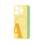 プレミアムパネル with MagSafe［ オリジナル - initial color line - A yellow ］