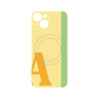 プレミアムパネル with MagSafe［ オリジナル - initial color line - A yellow ］