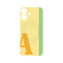 プレミアムパネル with MagSafe［ オリジナル - initial color line - A yellow ］