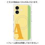 プレミアムパネル with MagSafe［ オリジナル - initial color line - A yellow ］