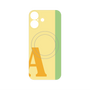プレミアムパネル with MagSafe［ オリジナル - initial color line - A yellow ］