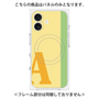 プレミアムパネル with MagSafe［ オリジナル - initial color line - A yellow ］