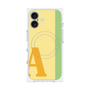 プレミアムパネル with MagSafe［ オリジナル - initial color line - A yellow ］