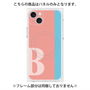 プレミアムパネル with MagSafe［ オリジナル - initial color line - B pink ］