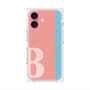 プレミアムパネル with MagSafe［ オリジナル - initial color line - B pink ］