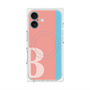 プレミアムパネル with MagSafe［ オリジナル - initial color line - B pink ］