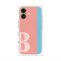 プレミアムパネル with MagSafe［ オリジナル - initial color line - B pink ］
