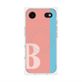 プレミアムパネル with MagSafe［ オリジナル - initial color line - B pink ］