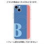 プレミアムパネル with MagSafe［ オリジナル - initial color line - B blue ］