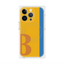 プレミアムパネル with MagSafe［ オリジナル - initial color line - B orange ］