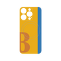 プレミアムパネル with MagSafe［ オリジナル - initial color line - B orange ］