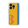 プレミアムパネル with MagSafe［ オリジナル - initial color line - B orange ］